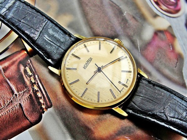 Nice and elegant Roamer watch from the 1970s