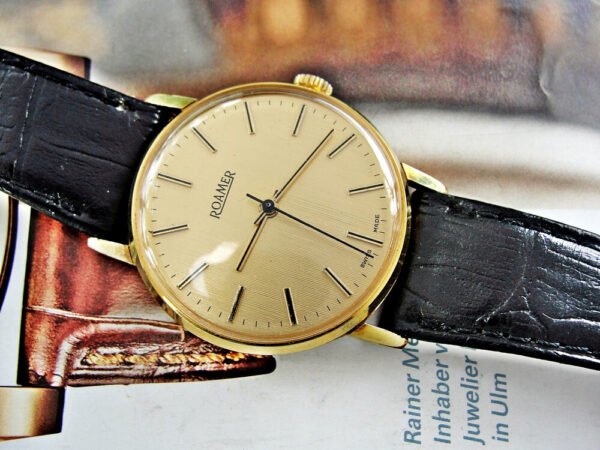 Nice and elegant Roamer watch from the 1970s - Image 10