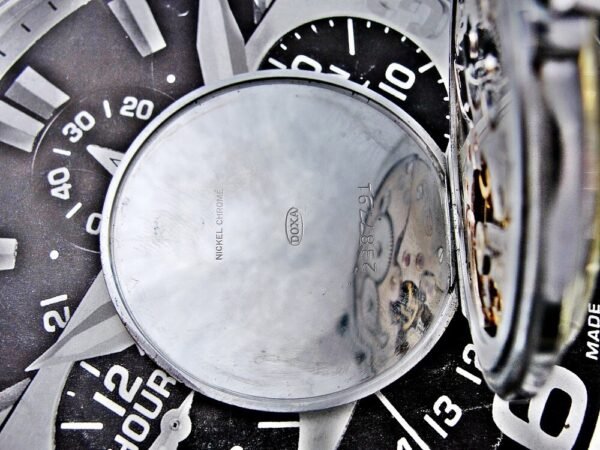 Nice art deco Doxa pocket watch from the 1930s - Image 13