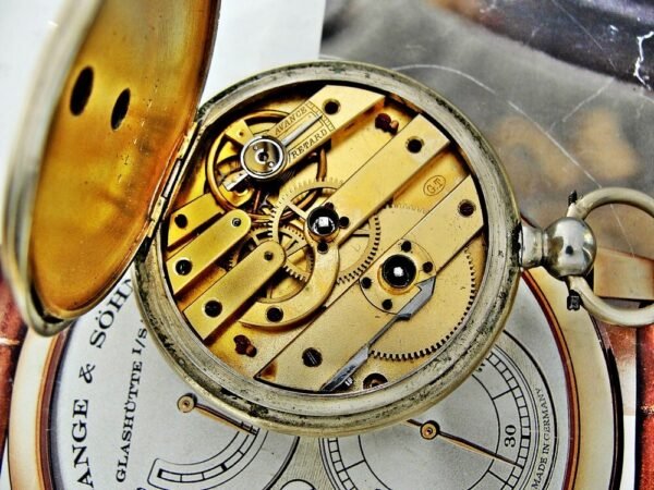 Rare G.T porcelain dial key pocket watch from the 1800s - Image 16