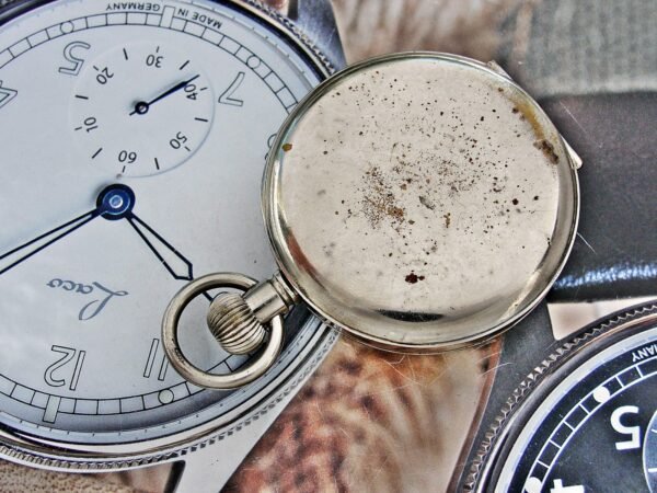 Rare Swiss military pocket watch from the 1940s. - Image 11