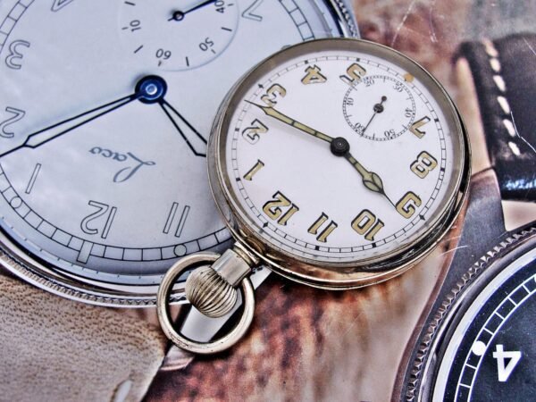 Rare Swiss military pocket watch from the 1940s. - Image 14