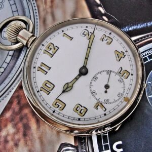 Rare Swiss military pocket watch from the 1940s.