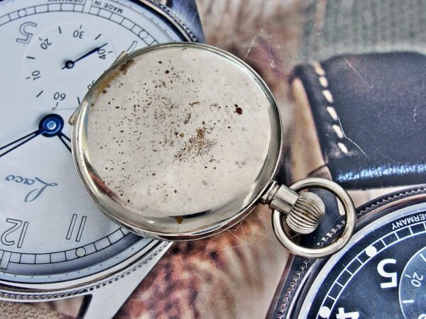 Rare Swiss military pocket watch from the 1940s. - Image 7