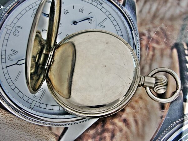 Rare Swiss military pocket watch from the 1940s. - Image 10
