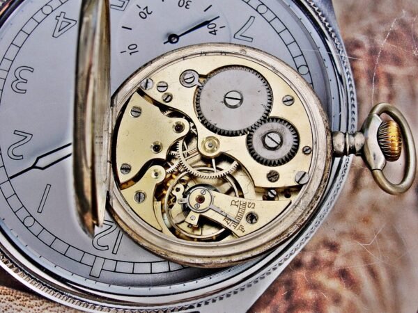 Rare, military silver pocket watch from the early 1900s - Image 13