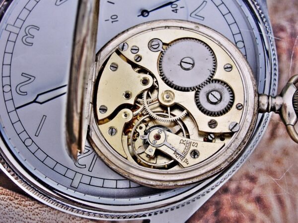 Rare, military silver pocket watch from the early 1900s - Image 14