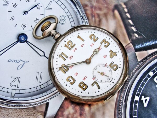 Rare, military silver pocket watch from the early 1900s