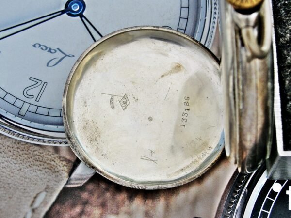 Rare, military silver pocket watch from the early 1900s - Image 10