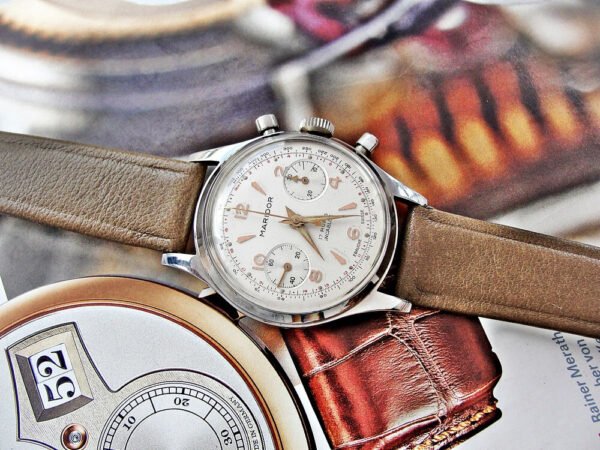 Beautiful Maridor Chronograph watch from the 1950s.