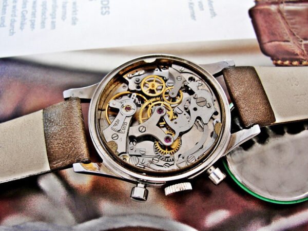 Beautiful Maridor Chronograph watch from the 1950s. - Image 9