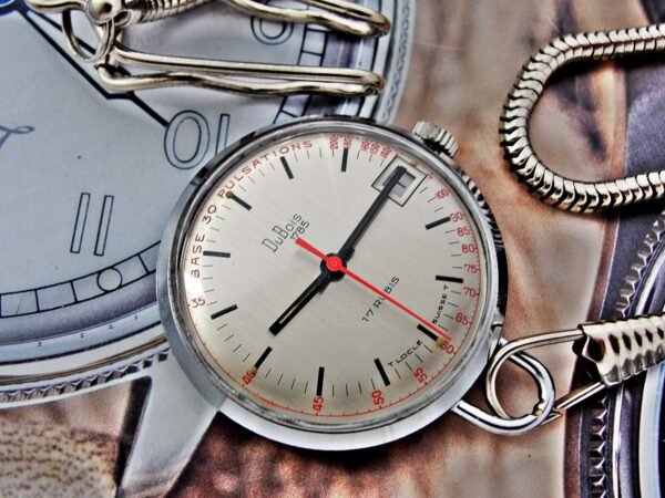Beautiful Swiss DuBois pocket watch from the 1970s. - Image 17