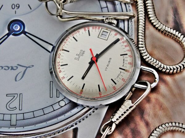 Beautiful Swiss DuBois pocket watch from the 1970s. - Image 19