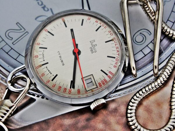 Beautiful Swiss DuBois pocket watch from the 1970s. - Image 21