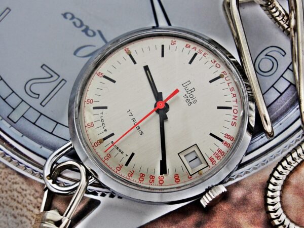 Beautiful Swiss DuBois pocket watch from the 1970s. - Image 8