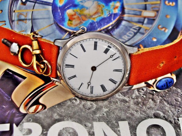 Beautiful keyed porcelain dial installation from the 1800s - Image 19
