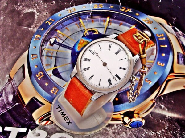 Beautiful keyed porcelain dial installation from the 1800s - Image 3