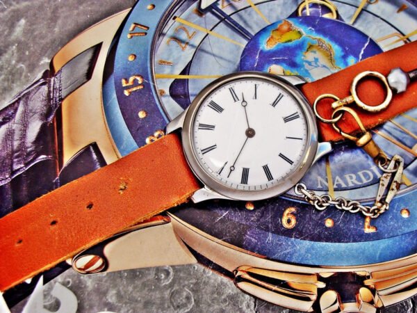 Beautiful keyed porcelain dial installation from the 1800s - Image 21
