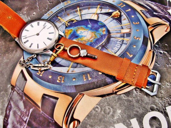 Beautiful keyed porcelain dial installation from the 1800s - Image 8
