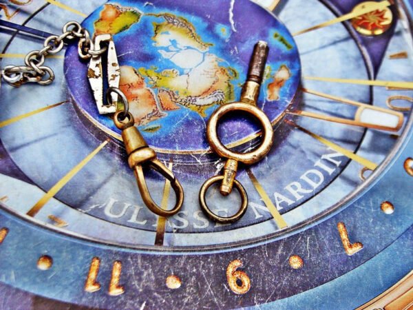 Beautiful keyed porcelain dial installation from the 1800s - Image 9