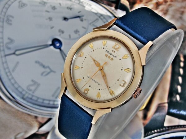 Nice Benrus Selfwinding automatic watch from the 1950s. - Image 12