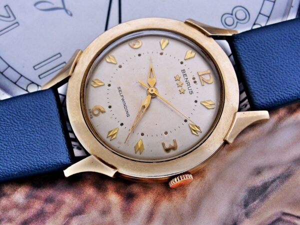 Nice Benrus Selfwinding automatic watch from the 1950s. - Image 13