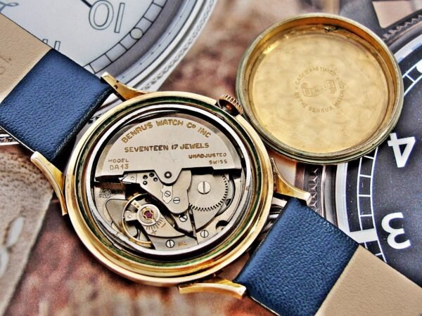 Nice Benrus Selfwinding automatic watch from the 1950s. - Image 19