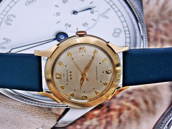 Nice Benrus Selfwinding automatic watch from the 1950s. - Image 20