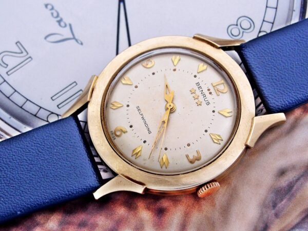 Nice Benrus Selfwinding automatic watch from the 1950s. - Image 6