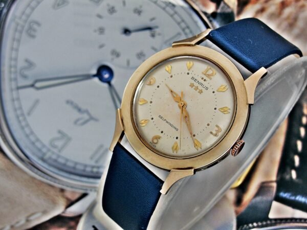 Nice Benrus Selfwinding automatic watch from the 1950s. - Image 8
