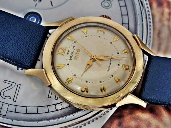 Nice Benrus Selfwinding automatic watch from the 1950s. - Image 9