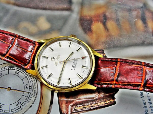 Nice and elegant Roamer Elegant watch from the 1970s - Image 4