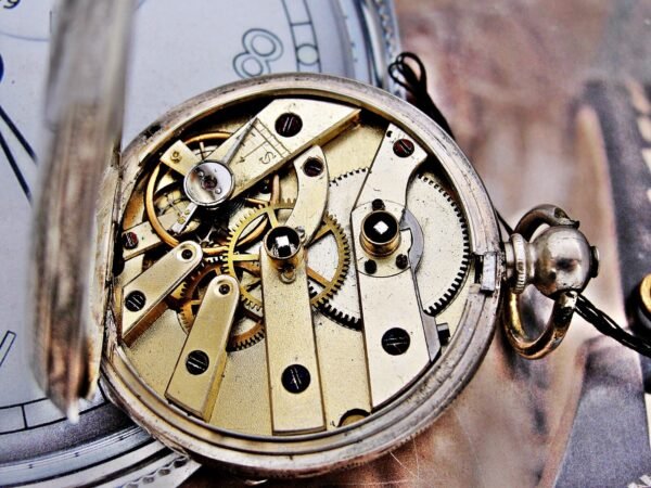 Nice keyed silver pocket watch from the 1800s - Image 14