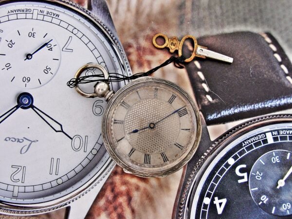Nice keyed silver pocket watch from the 1800s - Image 15