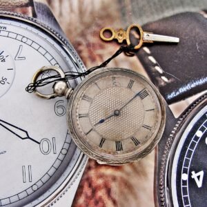 Nice keyed silver pocket watch from the 1800s