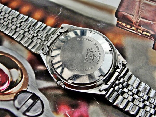 Nice steel Seiko automatic watch from the 1970s. - Image 11
