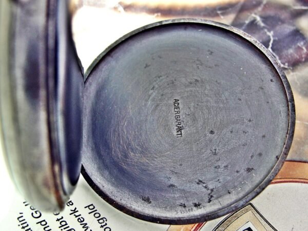 Rare Swiss Alpina iron case pocket watch from the 1920s. - Image 11