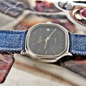 Rare Swiss Doxa Quartz watch from the 1980s.