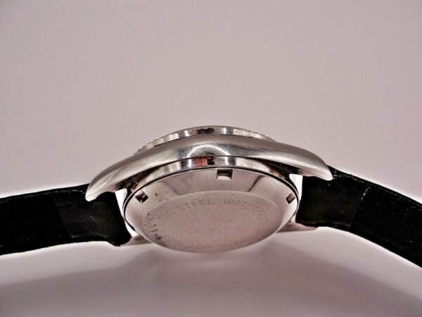 Very nice Unisex Elvia automatic watch from the 1970s. - Image 8