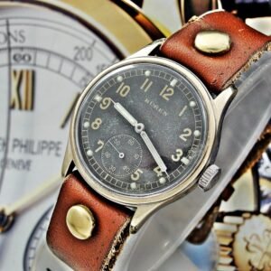 WW2 military Buren DH (Wehrmacht) watch from the 1940s