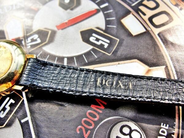 Beautiful 14K gold colored women's Doxa automatic watch with box from the 1970s - Image 11