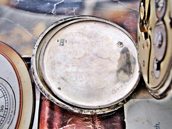 Nice Cortebert silver pocket watch from the early 1900s. - Image 12