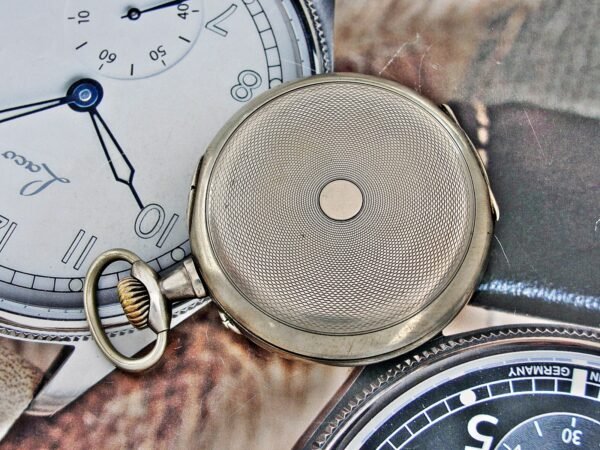 Rare Essor silver pocket watch from the early 1900s. - Image 13