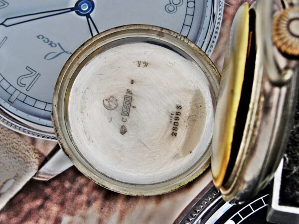 Rare Essor silver pocket watch from the early 1900s. - Image 8