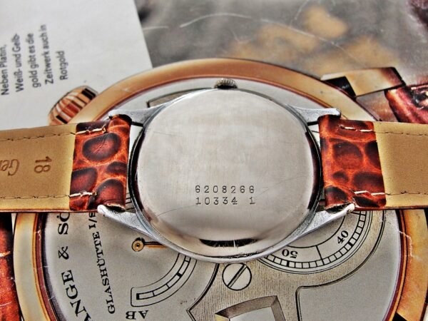 Rare black dial Doxa watch from 1962. - Image 11