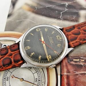 Rare black dial Doxa watch from 1962.