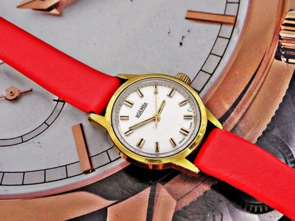 Rare women's Roamer wristwatch from the 1970s. - Image 4