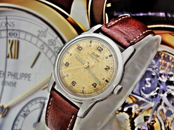 Steel Tissot Bumper automatic watch from 1952. - Image 23