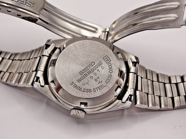 Very nice steel automatic Seiko 5 watch from 1985. - Image 11