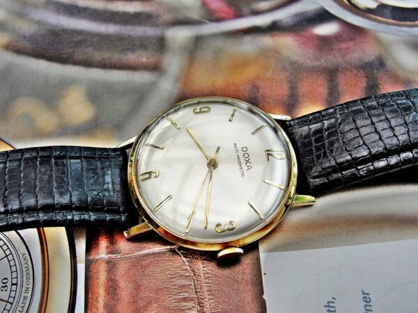 Beautiful 14-carat gold Doxa from the 1960s - Image 5